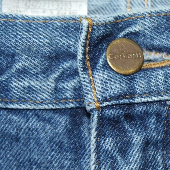 Men's CARHARTT 42x32 Relaxed Fit Work Jeans - Picture 7 of 13